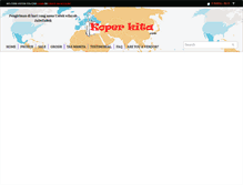 Tablet Screenshot of koperkita.com